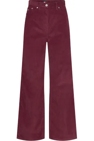 Tommy Hilfiger Tjw Claire Fine Cord Pant Red