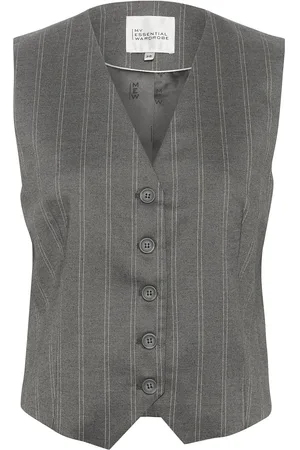 My Essential Wardrobe Titomw Vest Grey