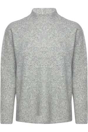 Pulz jeans Pzastra Turtleneck Pullover Grey