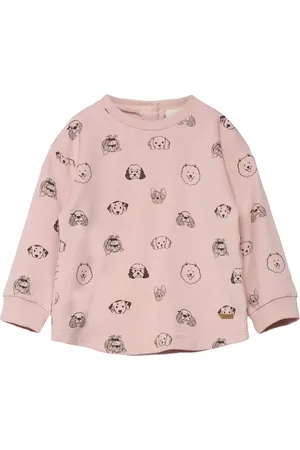 Minymo Sweatshirt Ls Aop Pink