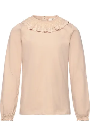 EN FANT T-Shirt Ls Collar Beige