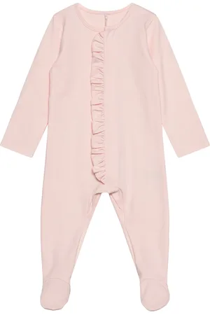 Gugguu Baby Frilla Full Bodysuit Pink