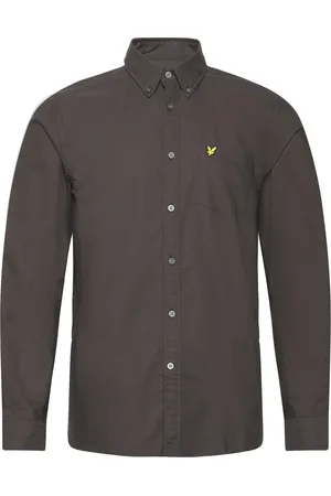 Lyle & Scott Plain Oxford Shirt Brown
