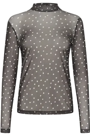 Kaffe Kajohanne Ls T-Shirt Black