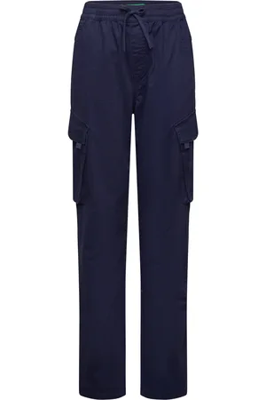 Benetton Trousers Navy