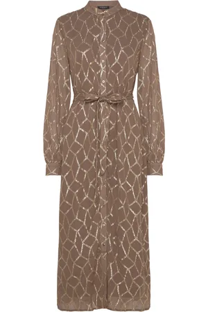 Bruuns Bazaar Scomebbluccas Dress Brown