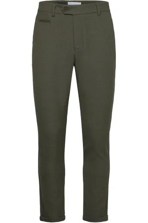 Les Deux Como Structure Suit Pants Green