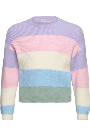 ONLY Kmgsandy L/S Stripe Pullover Knt Patterned