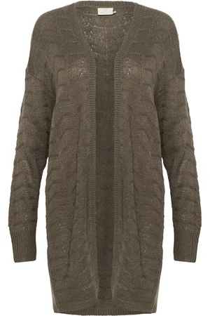 Kaffe Kaemria Knit Cardigan Brown