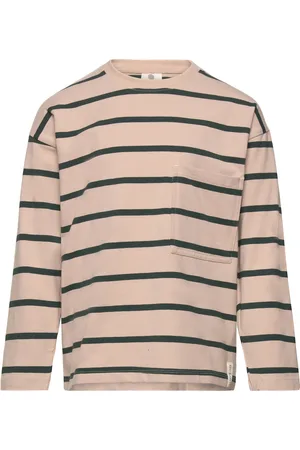 EN FANT T-Shirt Ls Stripe Beige