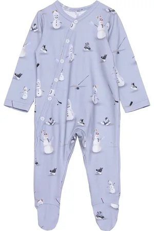 Gugguu Baby Print Full Bodysuit Blue