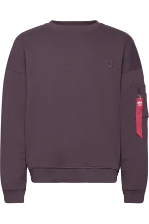 Alpha Industries Alpha Essentials Rl Sweater Purple