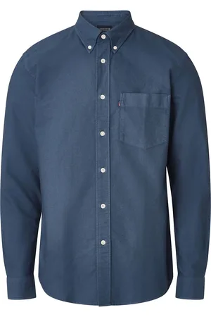 Lexington Casual Oxford B.d Shirt Blue