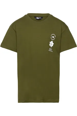 The North Face G Flower Graphic Relaxed S/S Tee Green