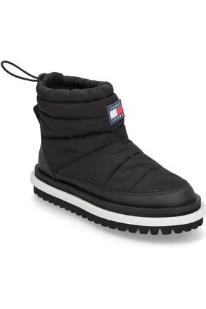 Tommy Hilfiger Tjw Padded Flat Boot Wl Black