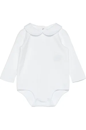 Ralph Lauren Organic Cotton Interlock Bodysuit White
