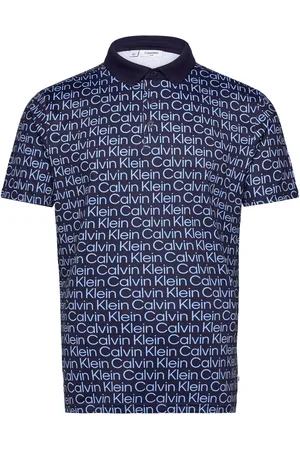 Calvin Klein Calvin Klein Print Polo Blue
