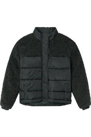 LMTD Nlmmadi Sherpa Jacket Khaki