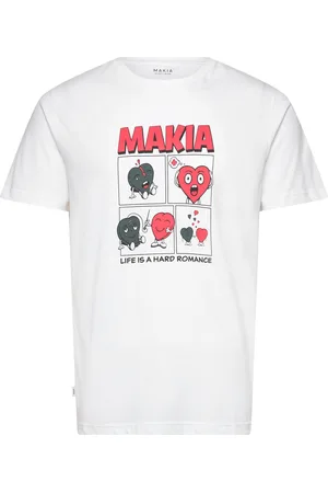 Makia Cartoon T-Shirt White