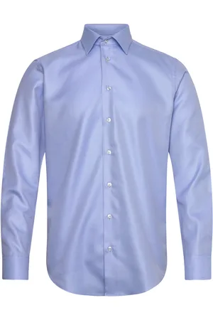 BOSWEEL SHIRTS EST. 1937 Birdseye Blue