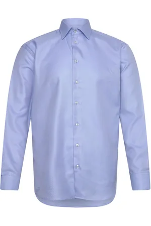 BOSWEEL SHIRTS EST. 1937 Birdseye Blue