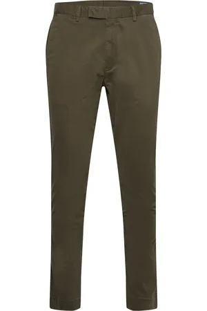 Ralph Lauren Jarrett Stretch Slim Fit Sateen Pant Khaki