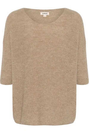 Soaked in Luxury Sltuesday Jumper Beige