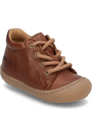 Pom Pom First™ Sport Lace Shoe Brown