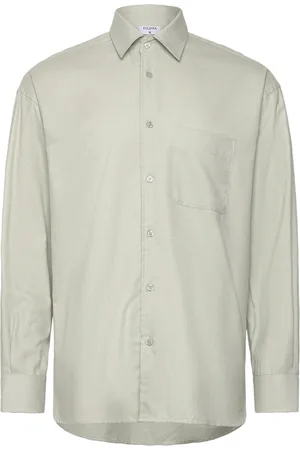 Filippa K Relaxed Cotton Shirt Green