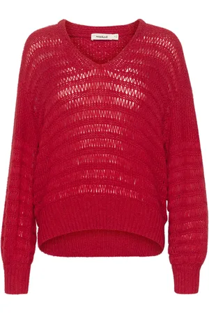 Soaked in Luxury Slvirana Pullover Red