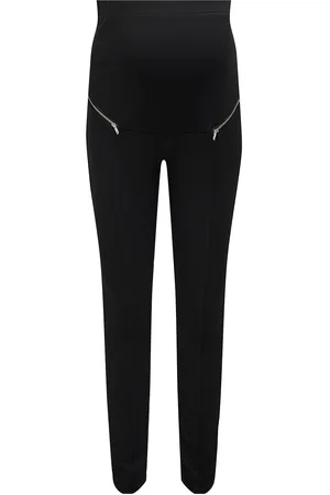 ONLY Olmdaphne Hw Zip Legging Pnt Black
