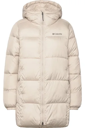 Columbia Puffect Ii Mid Hooded Jacket Cream