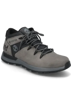 Timberland Sprint Trekker Mid Lace Up Waterproof Sneaker Medium Grey Nubuck Grey
