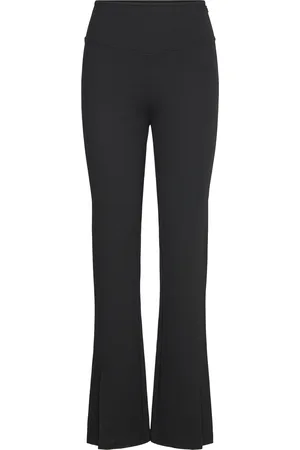 Filippa K Split Hem Jersey Trousers Black