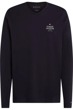 Tommy Hilfiger Hilfiger Stack Ls Tee Navy