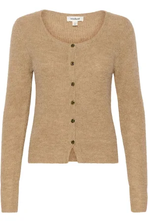 Soaked in Luxury Sltuesday Petit Cardigan Beige