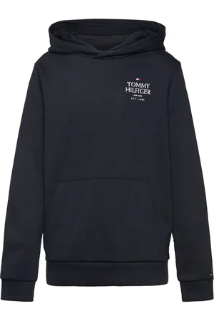 Tommy Hilfiger Th Logo Puff Print Reg Hoodie Navy