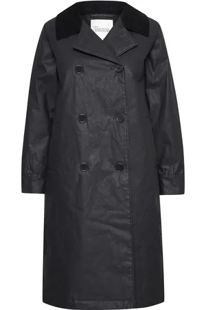 My Essential Wardrobe Giannamw Trenchcoat Black