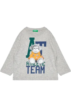 Benetton T-Shirt L/S Grey