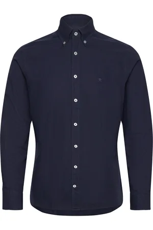 Hackett Ess Gmt Dyed Oxford Navy