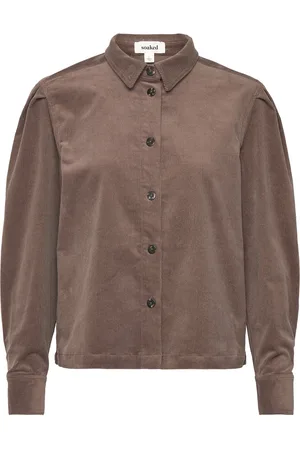 Soaked in Luxury Slhelle Shirt Brown