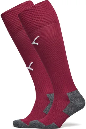 PUMA Team Liga Socks Core Burgundy