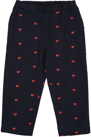 Copenhagen Colors Twill Heart Pants Navy