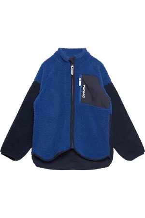 Viking Playtime Pile Midlayer Jacket Blue