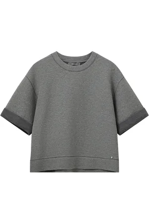 Mos Mosh Mmshor O-Ss Sweatshirt Grey