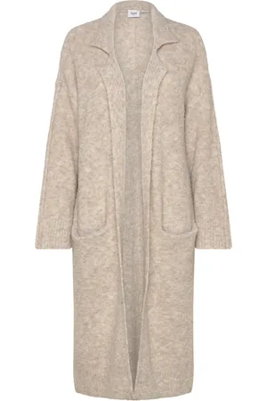Saint Tropez Gelasz Long Cardigan Cream