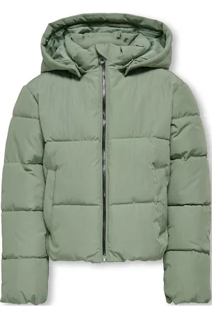 ONLY Kogdolly Short Puffer Jacket Otw Noos Green