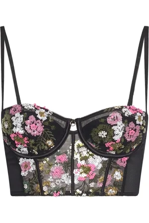 Etam Perle - Light Padded Balconnet Black