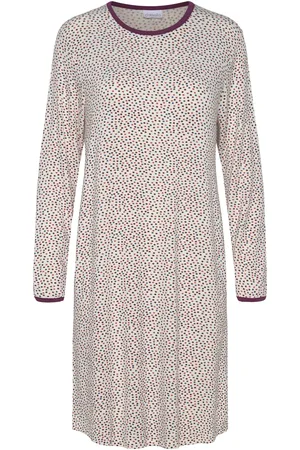 Damella of Sweden Nightdress Long Sleeve Patterned
