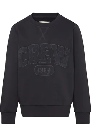 TOM TAILOR Regular Printed Sweatshirt Black